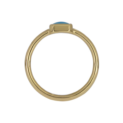 CR96339. 14k Solid Gold Gemstone Ring