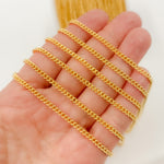 Load image into Gallery viewer, 64GF. 14k Gold Filled Curb Link Chain
