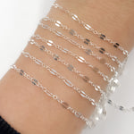 Load image into Gallery viewer, 1175SS. Sterling Silver Marina Chain
