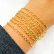 14K Gold Filled Flat Curb Chains