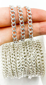 Load image into Gallery viewer, 925 Sterling Silver Curb Chain. V44SS
