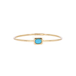Load image into Gallery viewer, CB96731. 14K Solid Gold Gemstone Bangle
