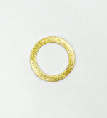 Load image into Gallery viewer, BS2-GP. Sterling Silver Gold Plated Circle Connector 15mm
