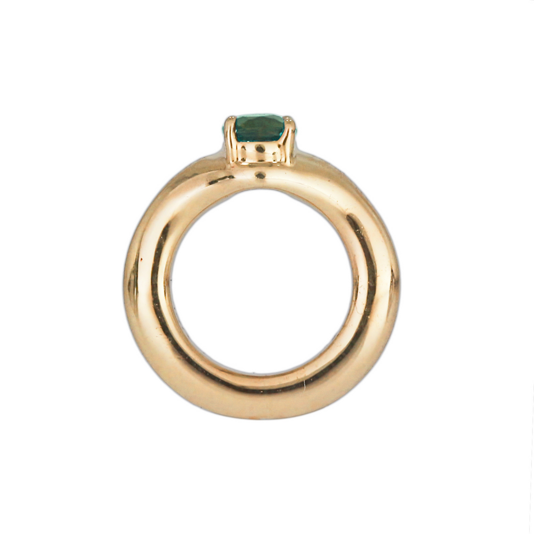 CMZ00100. 14K Solid Gold Ring Charm