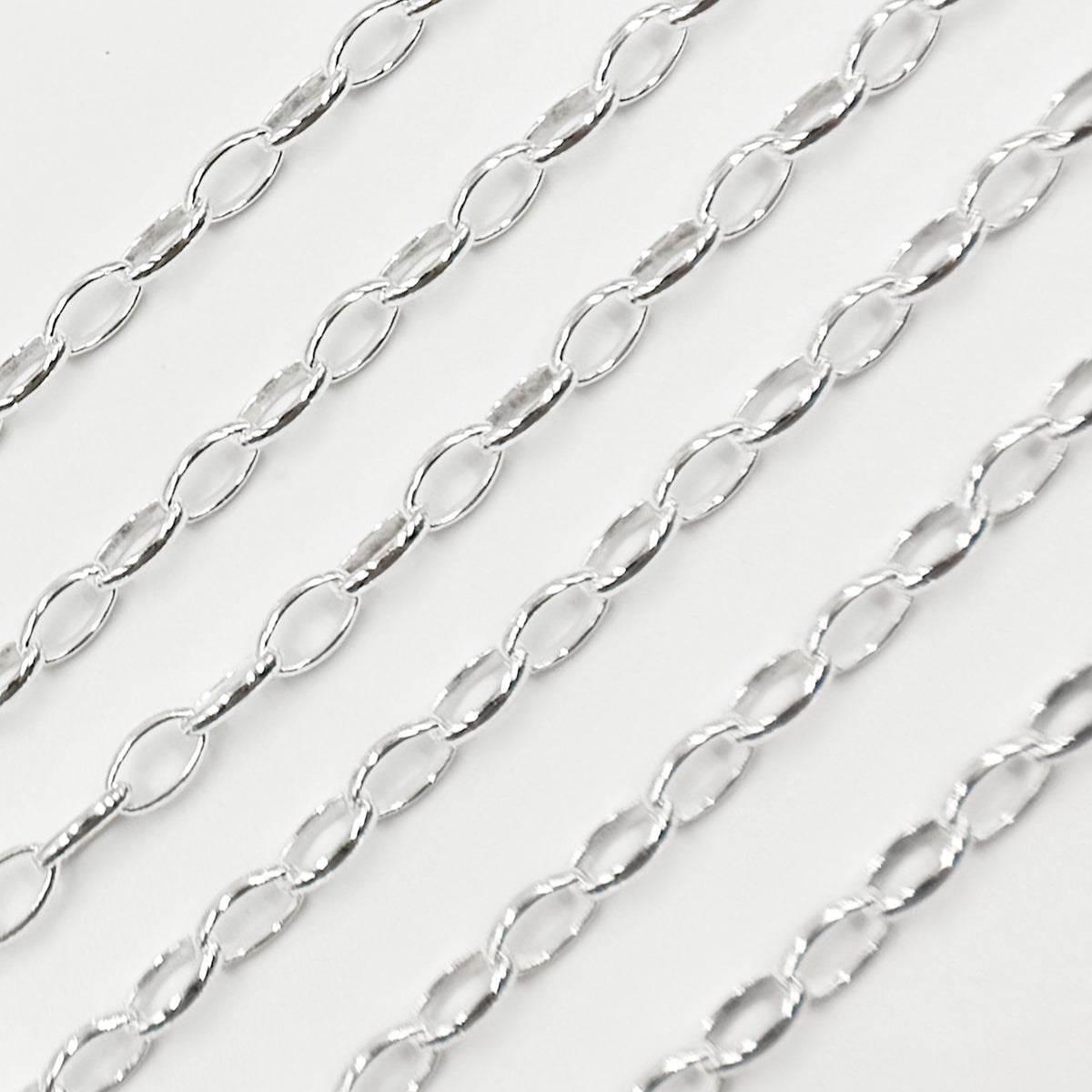 Buy Sterling Silver Oval Link Chain