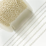 Load image into Gallery viewer, 1808MSS. Sterling Silver Twisted Cable Chain
