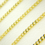 Load image into Gallery viewer, 040GMBG2T2A8L001byFt. 14K Solid Yellow Gold Flat Curb Link Chain
