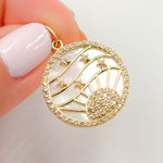 Load image into Gallery viewer, Buy Now 14K Gold Round Pendant
