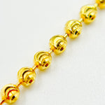 Load image into Gallery viewer, DCB200G. Gold Plated Sterling Silver Ball Necklace
