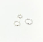 Load image into Gallery viewer, 925 Sterling Silver Open Jump Ring 18 Gauge 4mm. 5004525
