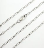 Load image into Gallery viewer, Oxidized 925 Sterling Silver Paperclip Finished Necklace. 1606OX Finished Necklace
