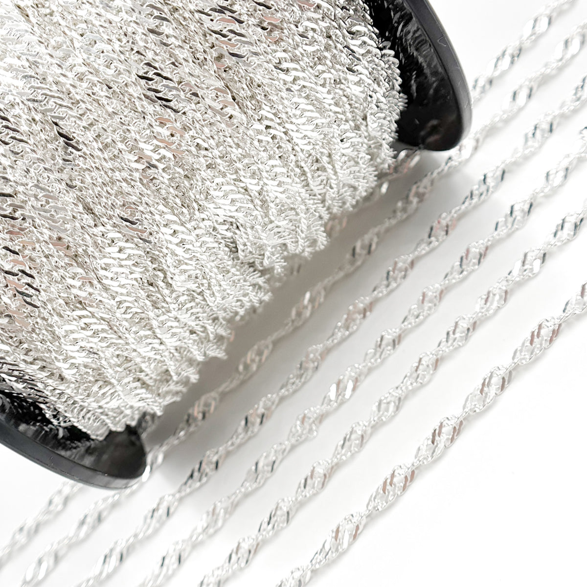 Sterling Silver Singapore Link Chains