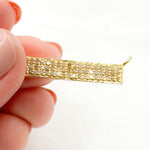 Load image into Gallery viewer, DC221. Diamond Sterling Silver Rectangle Pendant
