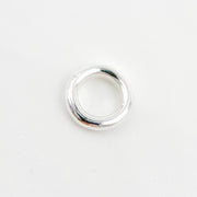 White Sterling Silver Close Jump Ring