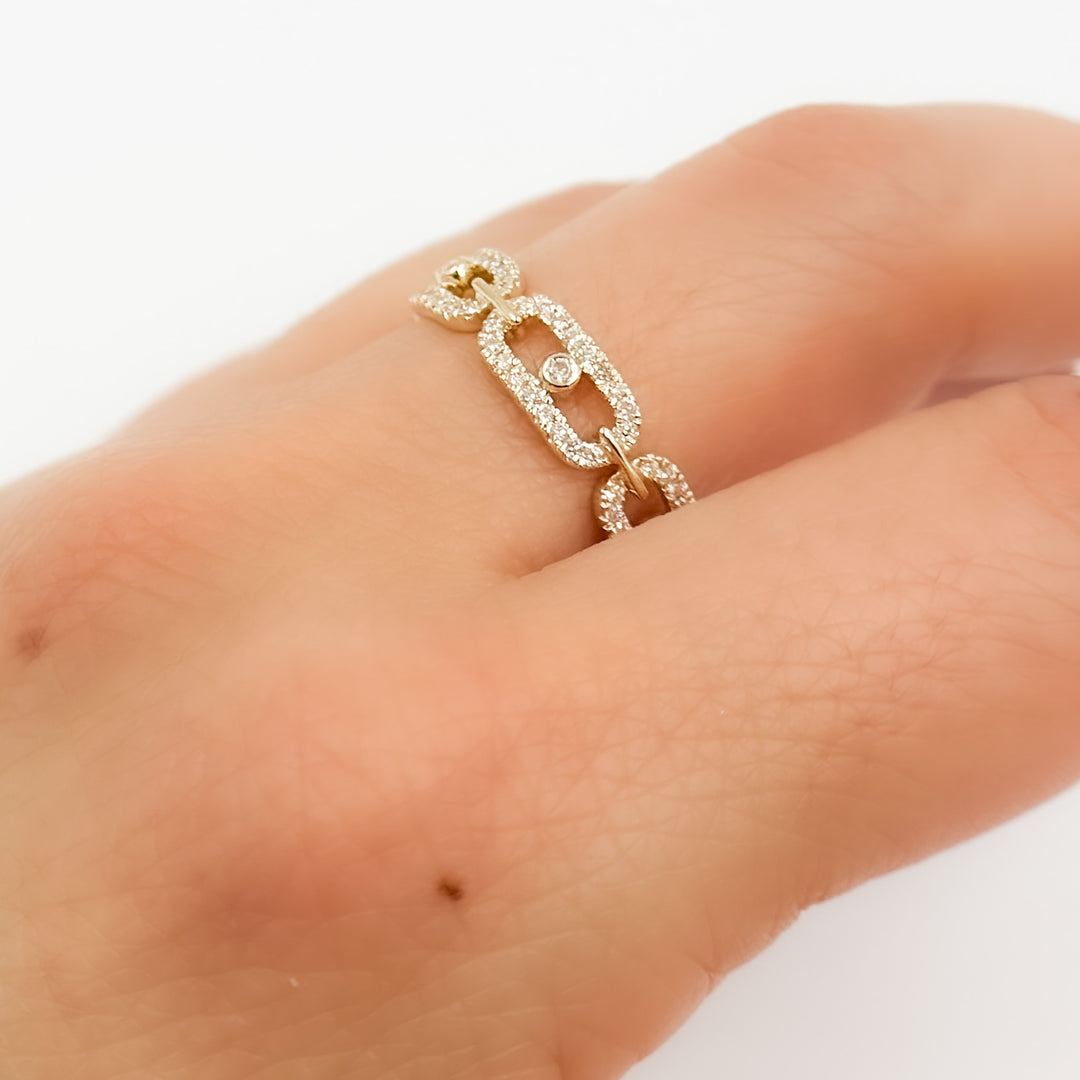 RFH19539. 14K Solid Gold Diamond Ring