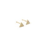 Load image into Gallery viewer, 14K Solid Gold and Diamonds Ray Earrings. GDT15
