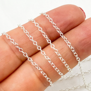 Sterling Silver Cable Link Chain