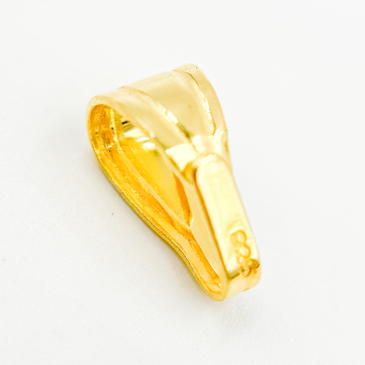 Shop 10MM Gold Plated Sterling Silver Locket Bails