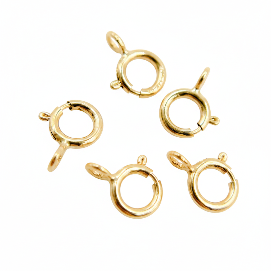 GFSRC1. 5mm Gold Filled Spring Ring Clasp