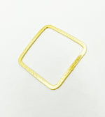 Load image into Gallery viewer, Gold Plated 925 Sterling Silver Square Shape 30x30mm. SS1
