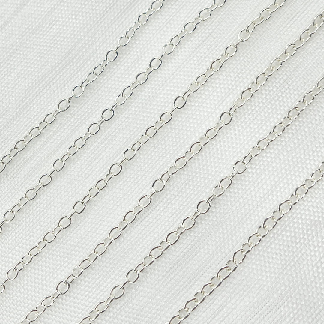 925 Sterling Silver Cable Chain. 1916SS