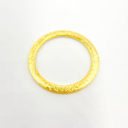 30MM Gold Plated Sterling Silver Ring Connector