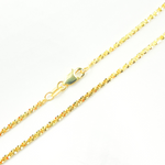 Load image into Gallery viewer, 14K Solid Gold Margarita Rock Sparkle Necklace. 025RNBFR0
