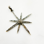 Load image into Gallery viewer, DP117. Diamond Sterling Silver Star Pendant
