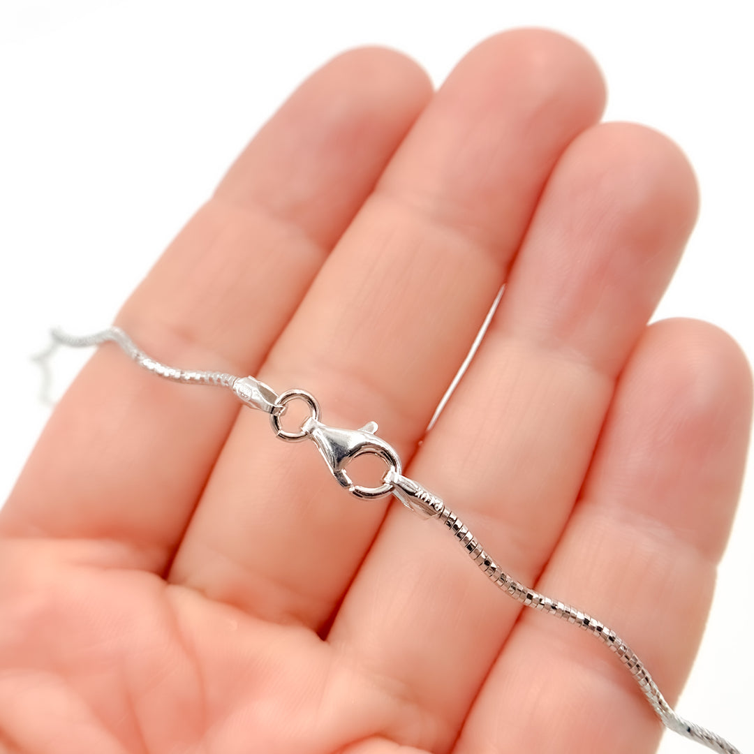 Sterling Silver Snake Necklace