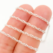 015RSS. Sterling Silver Rope Chain