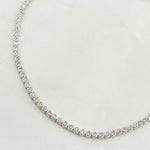 Load image into Gallery viewer, 14K Solid White Gold Diamond Necklace. NFS70947
