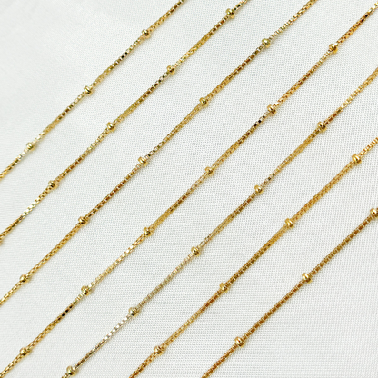 Gold Filled Satellite Chain