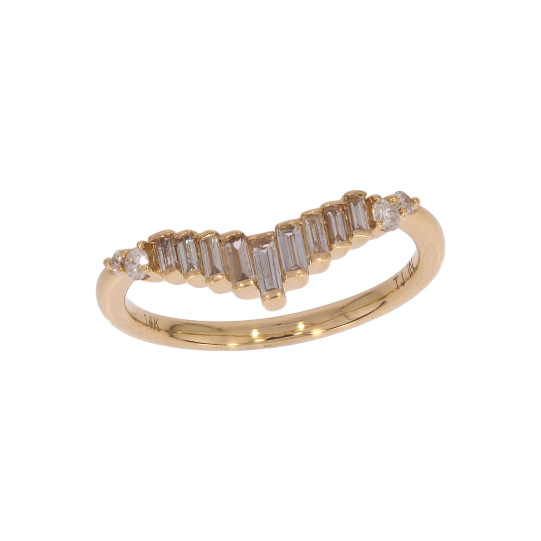 RFD16875. 14K Solid Gold Diamond Ring