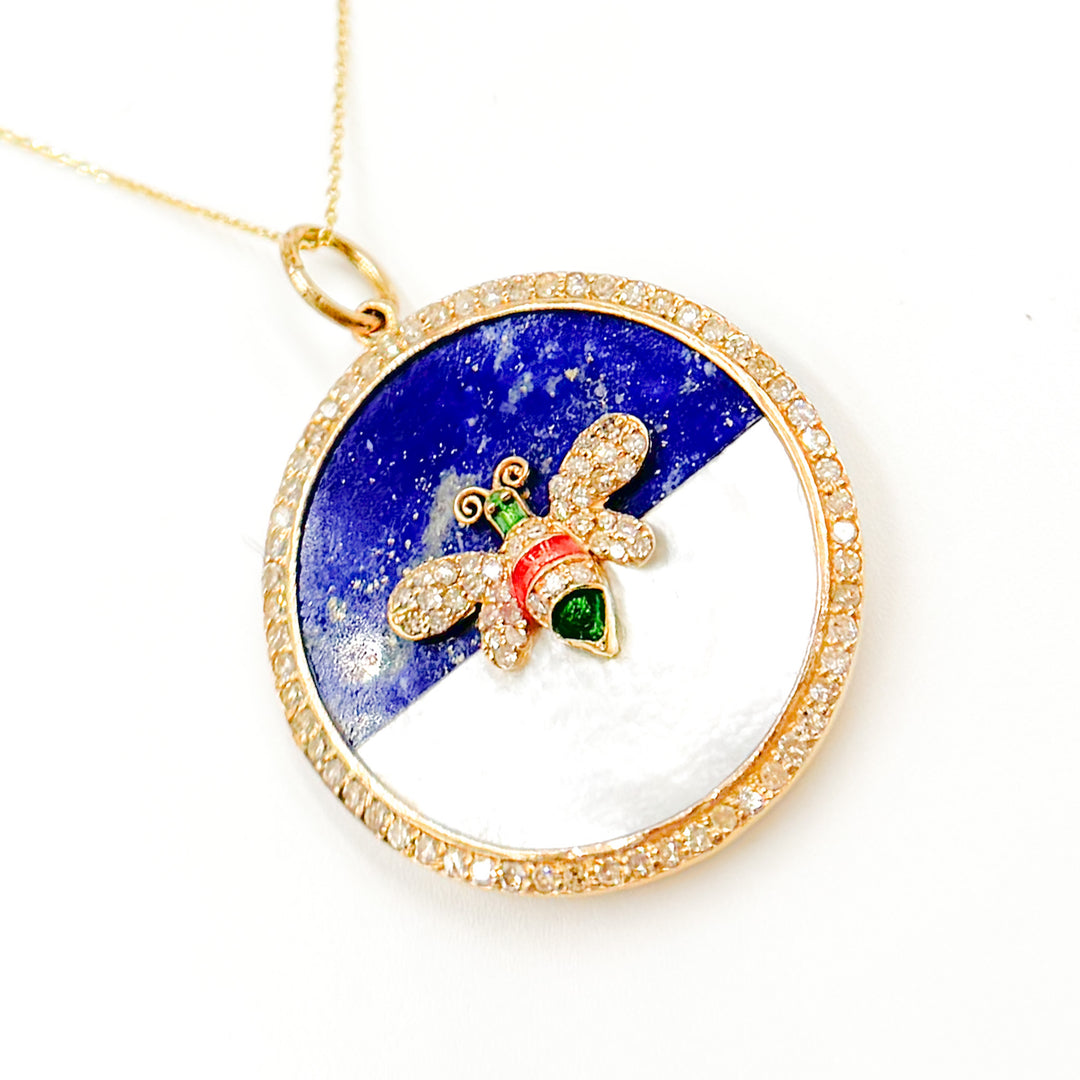 Gold Round Pendants