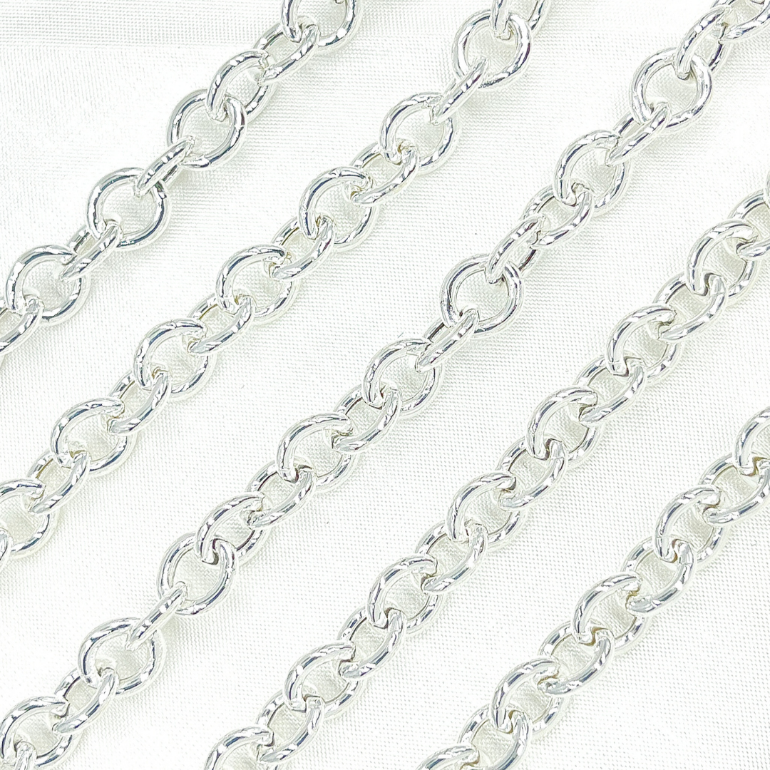Shop Silver Smooth Hollow Circle Link Chains