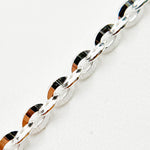 Load image into Gallery viewer, Z16SS. Sterling Silver Flat Cable Chain
