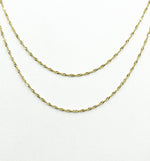 Load image into Gallery viewer, 024G2SLM. 14K Solid Gold Rope Chain
