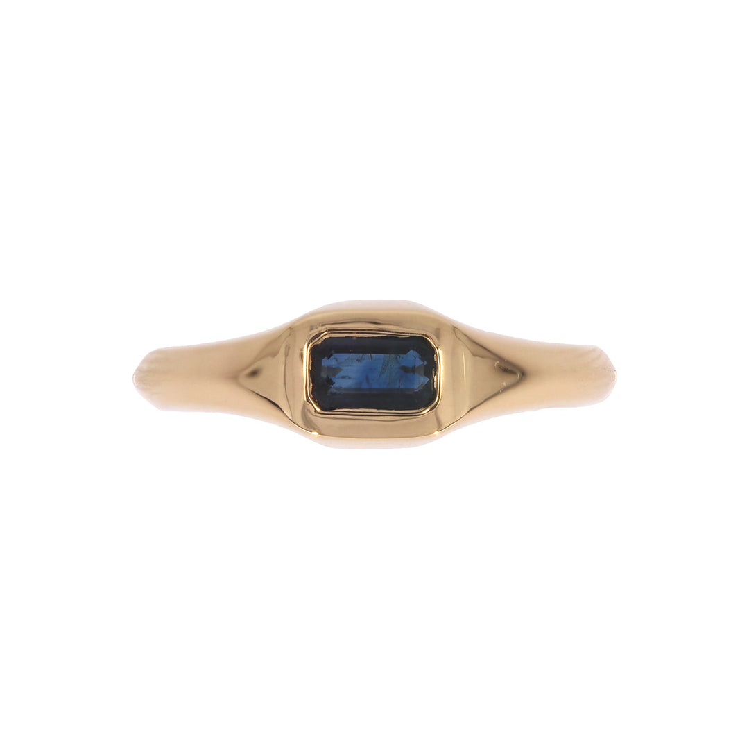 REF11478BS. 14K Solid Gold Blue Sapphire Ring