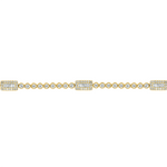Load image into Gallery viewer, BFO60910. 14K Solid Gold Diamond Tennis Bracelet