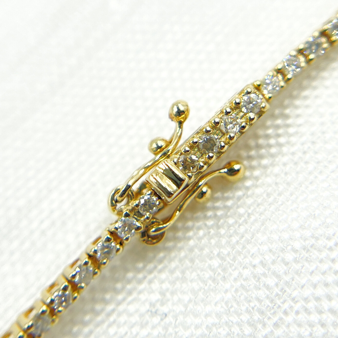 RSTBR194242WG. 14K Gold Diamond Bracelet Ruby Heart