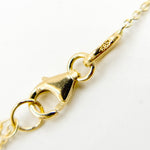 Load image into Gallery viewer, NKSET701. 14k Solid Yellow Gold Flat Bead Link Necklace