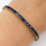 Load image into Gallery viewer, BFZ60865. 14K Solid Gold Gemstone Bracelet
