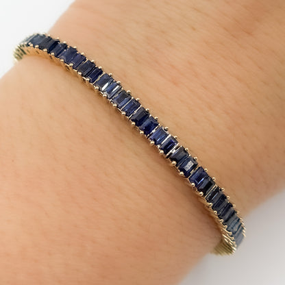 BFZ60865. 14K Solid Gold Gemstone Bracelet