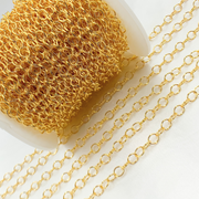 14k Gold Filled Smooth Oval Link Chain