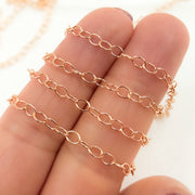 Buy Now Rose Gold Filled Smooth Cable Chain