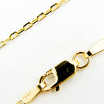 Load image into Gallery viewer, 040FFCLT518K. 18K Solid Yellow Gold Cable Link Chain