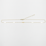 Load image into Gallery viewer, NK/BR4900. 14k Solid Yellow Gold Bars Link Necklace