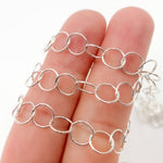 Load image into Gallery viewer, 886SS. Sterling Silver Smooth Round Link Chain
