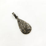 Load image into Gallery viewer, DP227. Diamond Sterling Silver Drop Pendant
