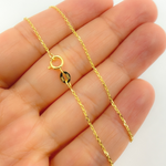 Load image into Gallery viewer, 030R01TS. 14K Solid Gold Cable Chain
